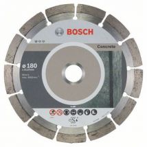 Bosch - Diamantový řezný kotouč Standard for Concrete 180 x 22,23 x 2 x 10 mm, 10ks, Manutan