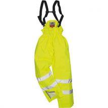 Portwest Zateplené kalhoty Bizflame Rain Hi-Vis Antistatic FR, žlutá, vel. L, Manutan