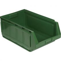 Plastový box 25 x 37 x 58 cm, zelený Manutan