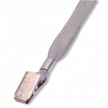 Šňůrka LILY s klipsem šedá Manutan