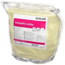 Kyselý čistící a dezinfekční prostředek KitchenPro AZIDES 2l pro podlahy a povrchy, Manutan