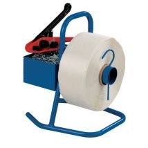 Odvíječ plastové pásky - Modrý - 370x335x450 mm - Odolný plast