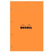 Blok Rhodia A6, čistý, Manutan