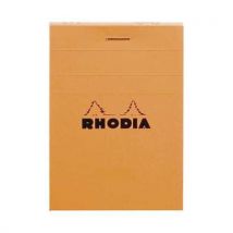 Blok Rhodia A7, čistý, Manutan