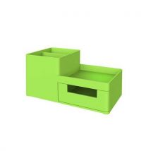 Deli Organizér plastový DELI, zelený Manutan