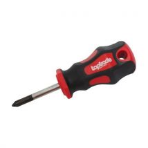 TopTrade TOPTRADE šroubovák křížový, krátký, magnetický, S2, 2 x 38 mm Manutan