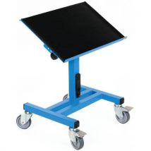 Transportní zvedací stojan Sofame SRI2 s nastavitelným náklonem stolu, do 150 kg, výška 60 - 85 cm, Manutan