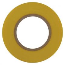 Emos Izolační PVC páska 19 mm x 0,13 mm x 20 m, žlutá, Manutan