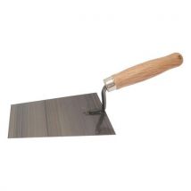 TopTrade TOPTRADE lžíce zednická, ocelová, profi, 160 x 110 mm, Manutan