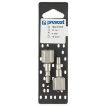 Prevost Sada 2 bitů ISO C D6, vnitřní závit 1/4 palce, Manutan