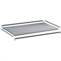 Manutan Expert Přídavné ocelové panely, 183 x 91,5 cm, 440 kg, pozink,