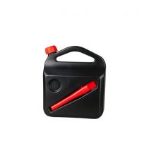 Kanystr na pohonné hmoty, černý, 5 l Manutan