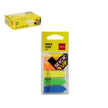 Deli Záložky DELI STICK UP mini set, šipka Manutan