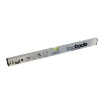 TopTrade TOPTRADE vodováha stříbrná, 2 libely, 600 mm, standard Manutan