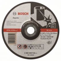Bosch - Řezný kotouč profilovaný Expert for Inox - Rapido AS 46 T INOX BF, 180 mm, 1,6 mm, 25 BAL Manutan