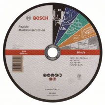 Bosch - Řezný kotouč rovný Rapido Multi Construction ACS 46 V BF, 230 mm, 1,9 mm, 25 BAL, Manutan