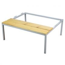 Kovona Lavice Susan pod šatní skříň, 90 cm, Manutan