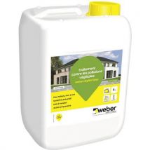 Weber Saint Gobain Čistič fasád proti znečištění rostlinami Vegetal stop Weber, 5 l, Manutan