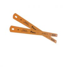 PILANA list náhradní, do pily na kov, oboustranný, sada 2 ks, Cr 300x20x0,65 24z, oranžový, Manutan