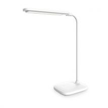 LED stolní lampa Platinet 5W, nabíjecí, bílá,