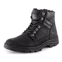 Zimní pracovní kožené kotníkové boty CXS Industry, černé, vel. 39 Manutan