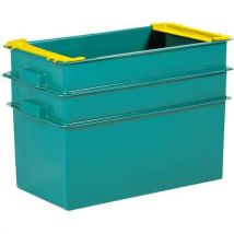 Úložný potravinářský box na potraviny, stohovatelný, 200 l, Manutan