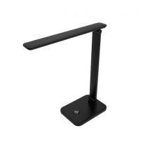 LED stolní lampa Platinet 5W, nabíjecí 6 000 mAh, USB port, černá,