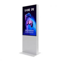 Digitální totem Smart Line Oboustranný s monitorem Samsung 50, bílá,