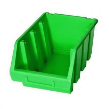 Plastový box Ergobox 3 12,6 x 24 x 17 cm, zelený, Manutan