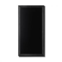 Dřevěná tabule pro psaní křídovými fixy 56x100, černá,