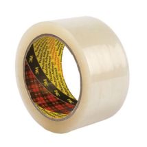 Nehlučná lepicí páska 309 Scotch 3M, šířka 38 mm, transparentní Manutan