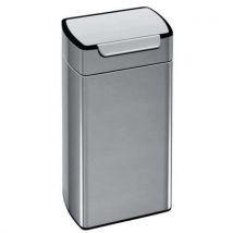 Simplehuman Odpadkový koš Slim Touch–Bar 30 l z matné nerezové oceli, Manutan