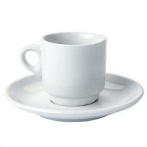 Šálek a podšálek na espresso Matfer, 90 ml, 12 ks, Manutan