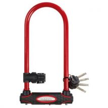 Zámek na kolo Master Lock 280mm, červený, Manutan