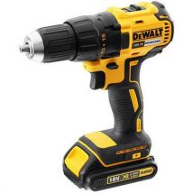 Dewalt Bezuhlíková vrtačka aku, 2x1.5 Ah, 18V XR Li-Ion, DeWALT DCD777S2T, Manutan