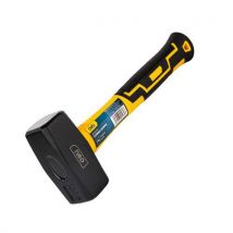 Kovová palice se sklolaminátovou násadou Deli EDL447010, 1 000 g Manutan