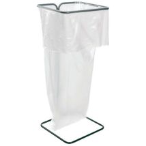 Manutan Expert - Velkoobjemové pytle na odpad - 400 l, 35 mic, 100 ks, transparentní, 75 % recyklovaný materiál