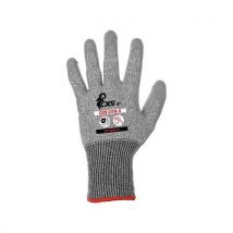 Polyetylenové rukavice CXS Cita II polomáčené v polyuretanu, šedé, vel. 9 Manutan
