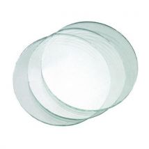 Sklo do svářečských brýlí, čiré, průměr 50 mm Manutan