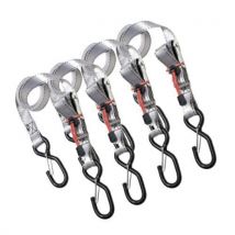 Set upínací popruhy Master Lock 180cm, 4ks Manutan