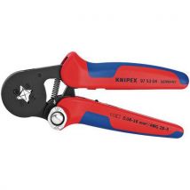 Krimpovací kleště Knipex, samonastavovací, 0,08 - 16 mm2, Manutan