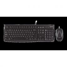 Set klávesnice a myši Logitech MK120, CZ/SK, černý, Manutan