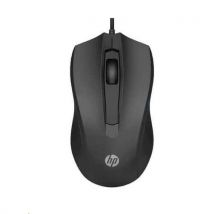 Optická myš HP Wired Mouse 100, černá, Manutan