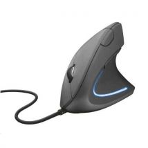 Ergonomická optická myš Trust Verto ergonomic mouse, černá, Manutan