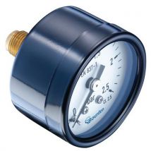 Manometr MAT – Bourdon, axiální, průměr 40 mm, tlak max. 6 barů, Manutan