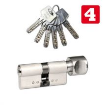 Bezpečnostní vložka EuroXStar s kouli, 30/40 mm, nikl, Manutan