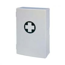 Plastová nástěnná lékárnička, 40 x 27,5 x 12,7 cm Manutan