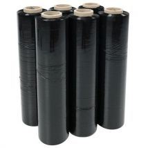 Manutan Expert Průtažná fólie, 450 mm, 20 mic, černá