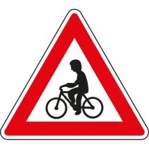 Dopravní značka Cyklisté (A19), Manutan