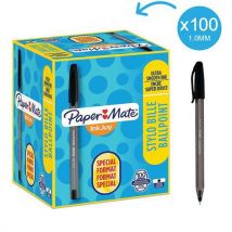 Papermate Kuličkové pero Paper Mate InkJoy, černé, 100 ks, Manutan